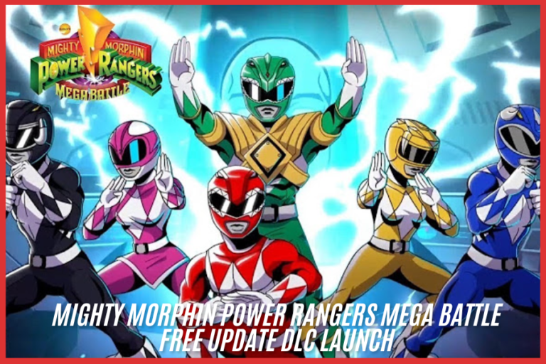 mighty morphin power rangers mega battle free update dlc launch